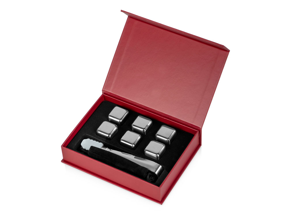 nabor_dlya_viski_so_stalnymi_okhlazhdayushchimi_kamnyami_shchiptsami_meshochkom_v_korobke_kashirovan