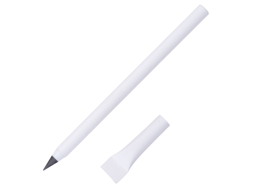 vechnyy_karandash_iz_pererabotannoy_bumagi_recycled_pencil_belyy