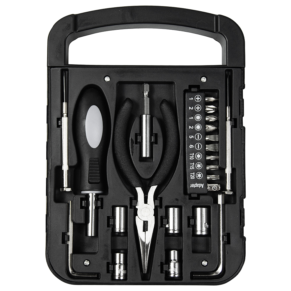 nabor_instrumentov_tools_unitrade_22_instrumenta_chernyy_v_plastikovom_futlyare