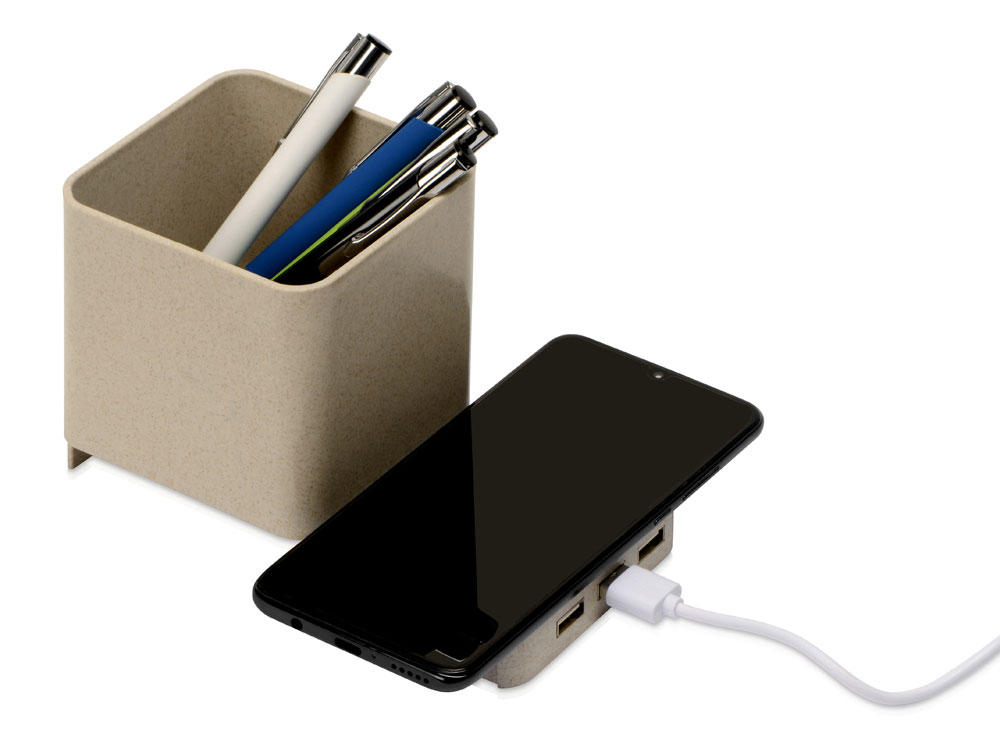 nastolnyy_organayzer_cubic_iz_pshenichnogo_volokna_s_funktsiey_besprovodnoy_zaryadki_i_vykhodami_usb